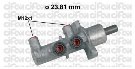 202567 CIFAM Головний гальмівний циліндр Astra G/Zafira A 98-(D1=23,81mm, +ESP)(Lucas)
