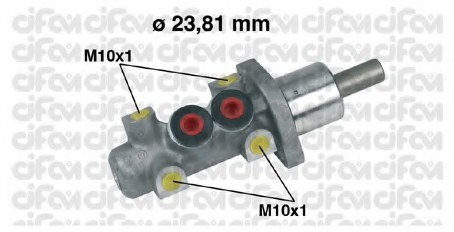 202247 CIFAM Головний гальмівний циліндр 80 B4/100 C4/A6 C4(D1=23,81mm, -ABS)(Lucas)
