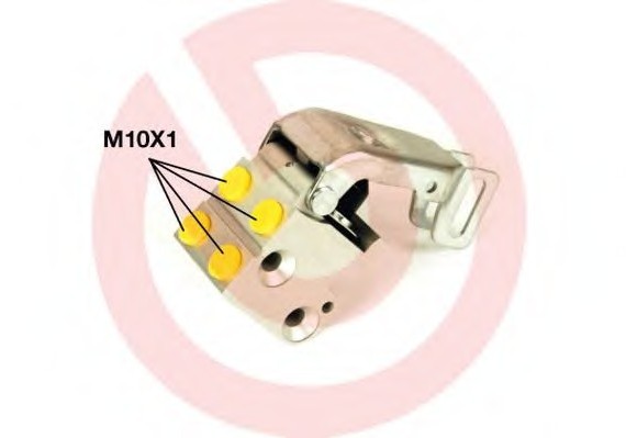 R85007 BREMBO (Германия) Регулятор тормозных сил R85007 BREMBO