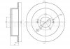 ДИСК ТОРМОЗНОЙ ЗАДНИЙ 230592C METELLI