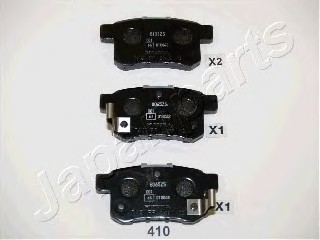 PP410AF JAPAN Колодки торм.задн. PP410AF JAPANPARTS