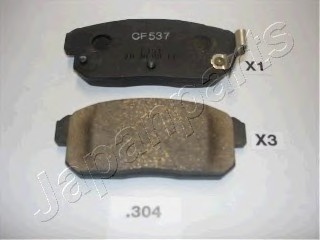 PP304AF JAPAN Колодки торм.диск. PP304AF JAPANPARTS