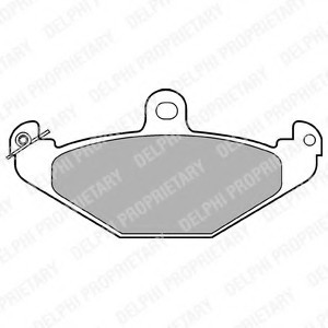 LP821 DELPHI ГАЛЬМВН КОЛОДКИ, ДИСКОВ LP821 DELPHI