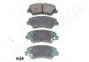 Колодки торм.пер. PAK24AF JAPANPARTS