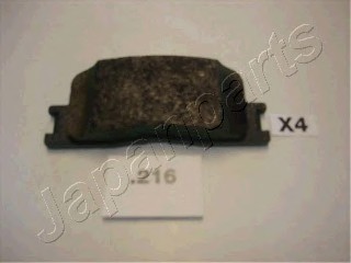 PP216AF JAPAN Колодки торм диск PP216AF JAPANPARTS