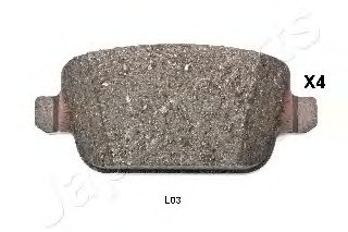 PPL03AF JAPAN Колодки торм.зад. PPL03AF JAPANPARTS