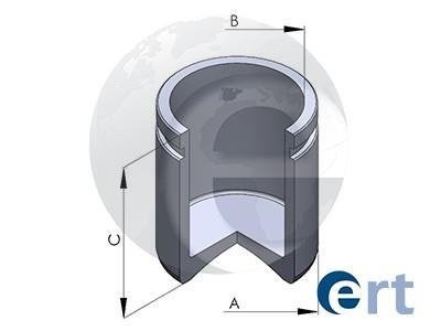 Поршень заднего суппорта 151378C ERT