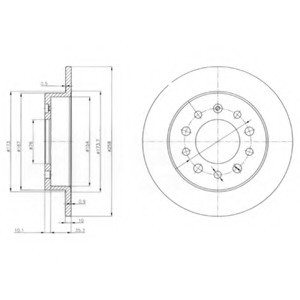 Диск гальмівний