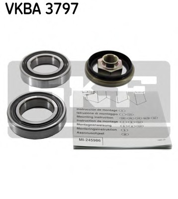 VKBA3797 SKF Подшипник ступицы TICO VKBA3797 SKF