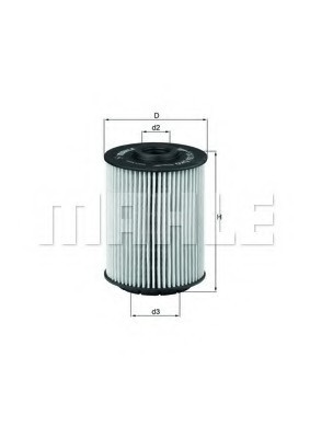 OX356D MAHLE Фильтр масляный OX356D MAHLE FILTER