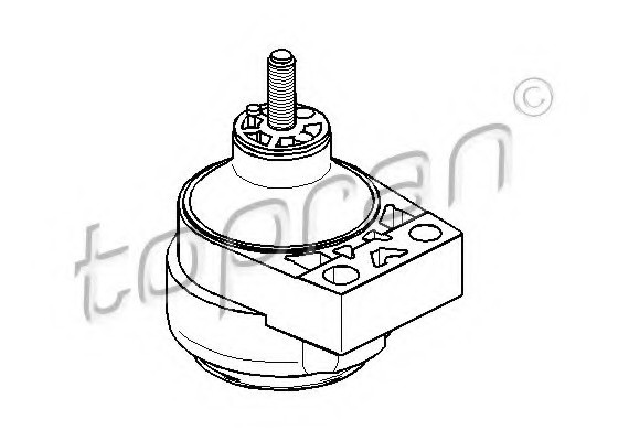 301815 TOPRAN (Germany) Подушка двигателя 301815 HANS PRIES