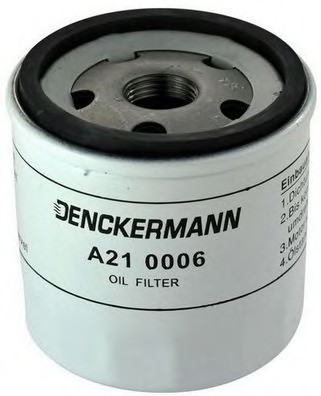 A210006 Denckermann Фильтp масляный A210006 DENCKERMANN