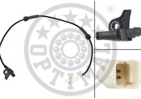 06S021 OPTIMAL Датчик ABS ПЕРЕДНИЙ 06S021 OPTIMAL