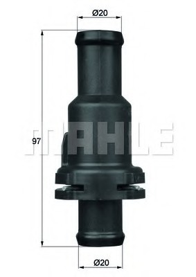 TH575 MAHLE Термостат th575 TH575 MAHLE FILTER