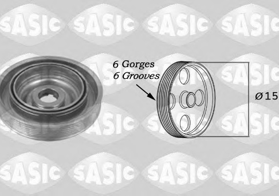 2150003 SASIC Шкив коленвала SASIC 2150003 SASIC