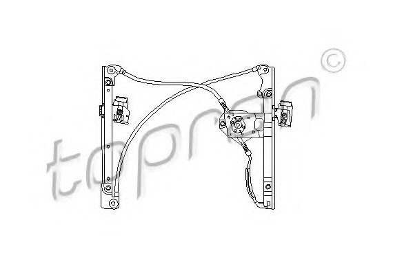 103099 TOPRAN (Germany) Стеклоподъемники 103099 HANS PRIES