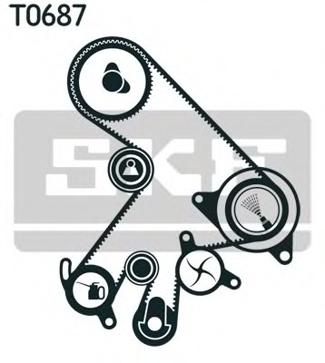 VKMC913032 SKF Комплект ремня ГРМ VKMC913032 SKF