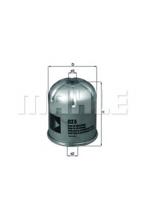 OZ5D MAHLE Фильтр масляный OZ5D MAHLE FILTER