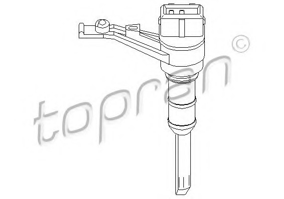 109665 TOPRAN (Germany) Датчик ШВИДКОСТ 109665 HANS-PRIES