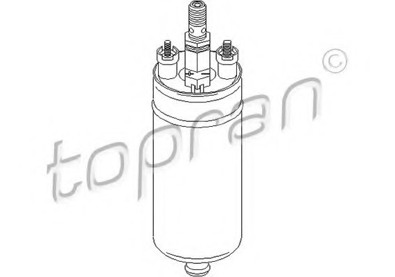 104364 TOPRAN (Germany) Топливный насос 104364 HANS PRIES