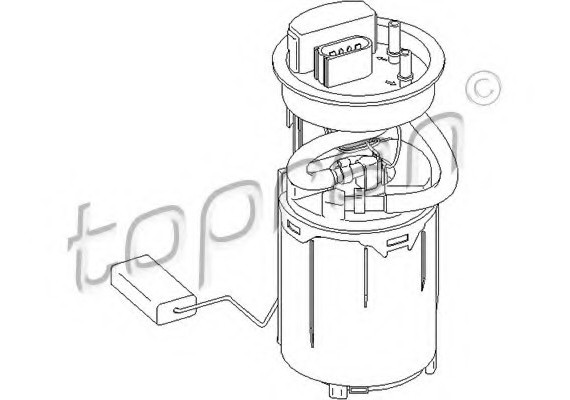 110581 TOPRAN (Germany) Модуль подачі палива в зборі