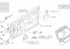 КРОНШТЕЙН ДВЕРИ 61124AG002 SUBARU
