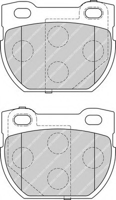 FDB1994 FERODO (Германия) Колодки гальмівні FDB1994 FERODO