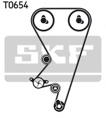 VKMC05202 SKF Комплект ремня ГРМ VKMC05202 SKF