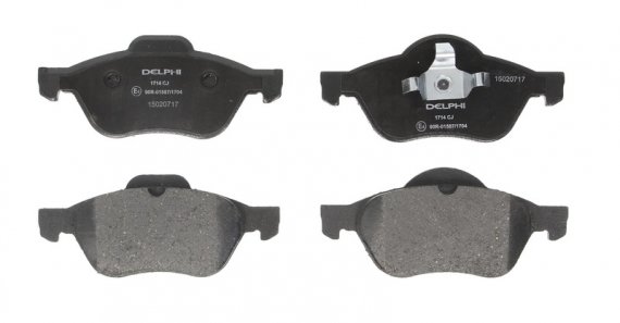 LP1714 DELPHI Колодки тормозные LP1714 DELPHI