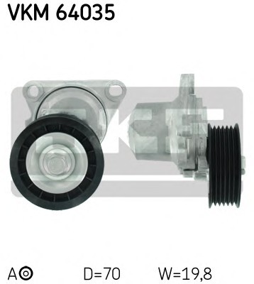Фото натяжний ролик SKF VKM64035 SKF VKM64035 SKF VKM64035 SKF Натяжний ролик SKF VKM64035 SKF