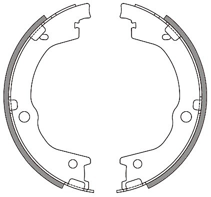 464400 Remsa Колодки барабанні 464400 REMSA