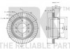203041 NK Диск тормозной 203041 203041 NK (фото 2)