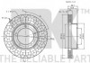204597 NK Гальмівний диск (фото 3)