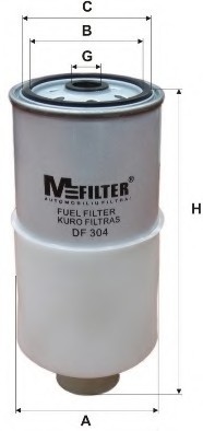 DF304 MFILTER Паливний фільтр DF304 M-FILTER