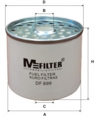 DF699 MFILTER Фильтр топливный DF699 M-FILTER