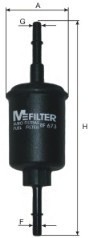 BF673 MFILTER Топливный фильтр BF673 M-FILTER