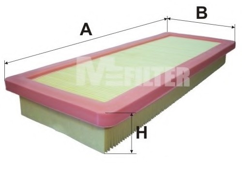 K7031 MFILTER Фільтр повітряний Citroen C4/Peugeot 207/308 1.6 16V/THP 08-