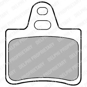 Фото колодки торм.зад. lp655 delphi LP655 DELPHI LP655 DELPHI КОЛОДКИ ТОРМ.ЗАД. LP655 DELPHI