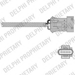 ES2025812B1 DELPHI Лямбда-зонд ES2025812B1 DELPHI