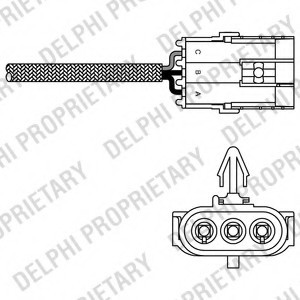 ES1097012B1 DELPHI Лямбда-зонд ES1097012B1 DELPHI