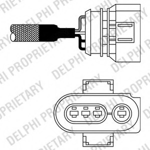 Лямбда-зонд ES1056812B1 DELPHI