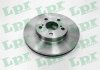 Диск гальмівний передній (кратно 2) Lexus CT (11-)/ Toyota Prius (08-) (D=255mm) (T2062V) LPR