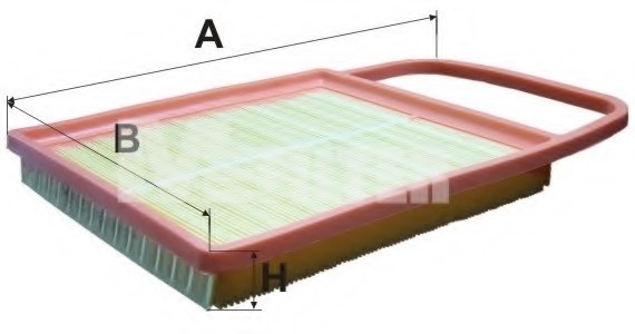 K464 MFILTER Воздушный фильтр K464 M-FILTER