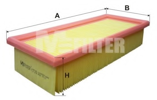 K731 MFILTER Повітряний фільтр K731 M-FILTER