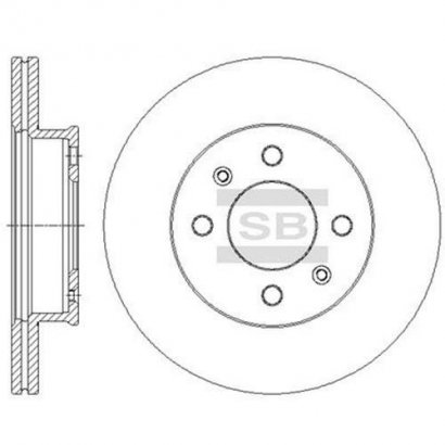 SD1090 Hi-Q (SANGSIN BRAKE) Диск тормозной SD1090 SANGSIN