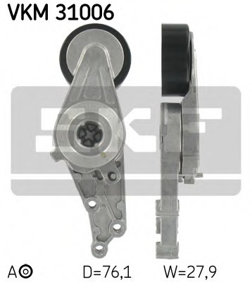 VKM31006 SKF Ролик натягувача VKM31006 SKF