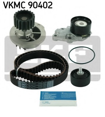 VKMC90402 SKF Водяний насос + комплект зубчатого ременя SKF