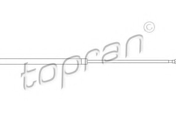 400661 TOPRAN (Germany) Амортизатор 400661 HANS PRIES