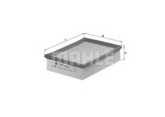 LX598 KNECHT Фильтр воздушный LX598 KNECHT