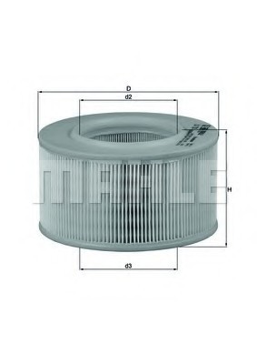 Фільтр повітряний LX720 KNECHT